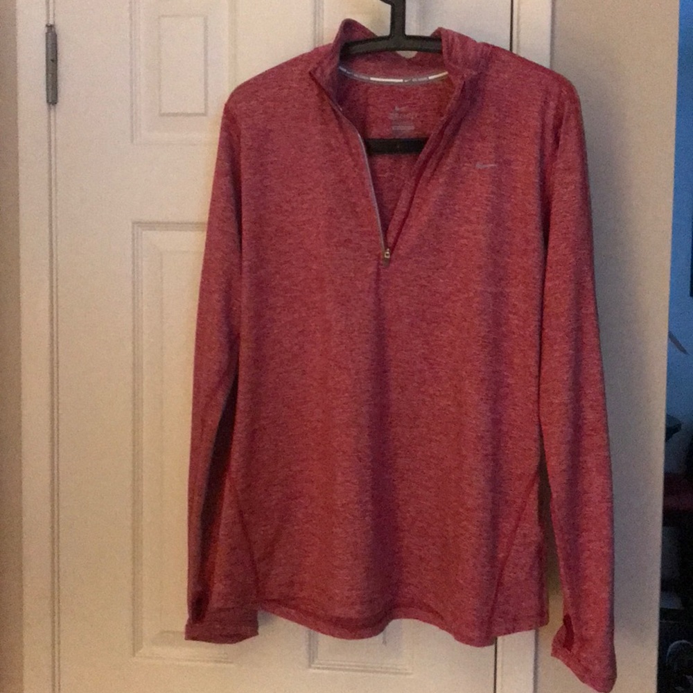 Women’s 3/4 zip, Nike pull over.
